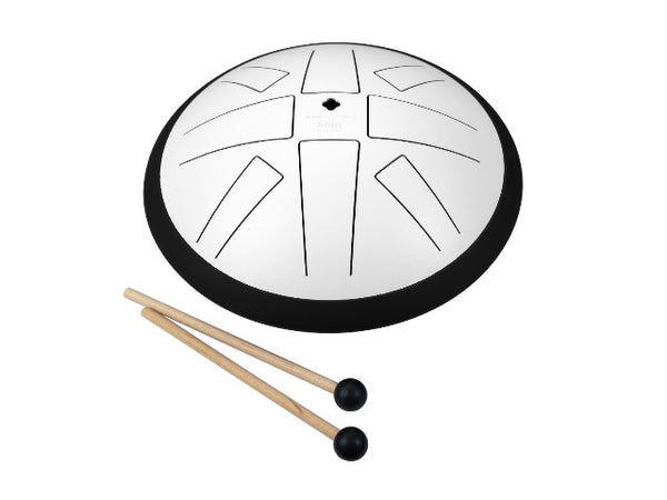 Sela Percussion Melody Tongue Drum 6" G Minor Pentatonic White