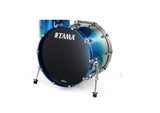 Tama 22x18 Starclassic Walnut/Birch Lacquer Finish Bass Drum w/ Tom Holder Base