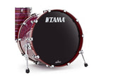 Tama 22x18 Starclassic Walnut/Birch Lacquer Finish Bass Drum w/ Tom Holder Base
