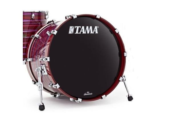 Tama 22x18 Starclassic Walnut/Birch Lacquer Finish Bass Drum w/ Tom Holder Base