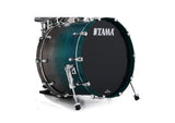 Tama 22x18 Starclassic Walnut/Birch Lacquer Finish Bass Drum w/ Tom Holder Base