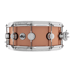 DW Polished Copper 5.5x14 Snare Drum DCMC35514SCSX714