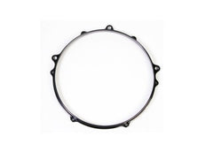 Tama 10" 6 trous noir nickel moulé sous pression Hoop côté frappeur