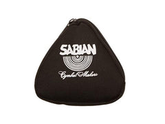 Sac triangulaire noir à fermeture éclair Sabian 6"
