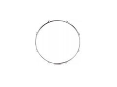 DW 12" 8 trous caisse claire côté frappeur chrome véritable cerceau